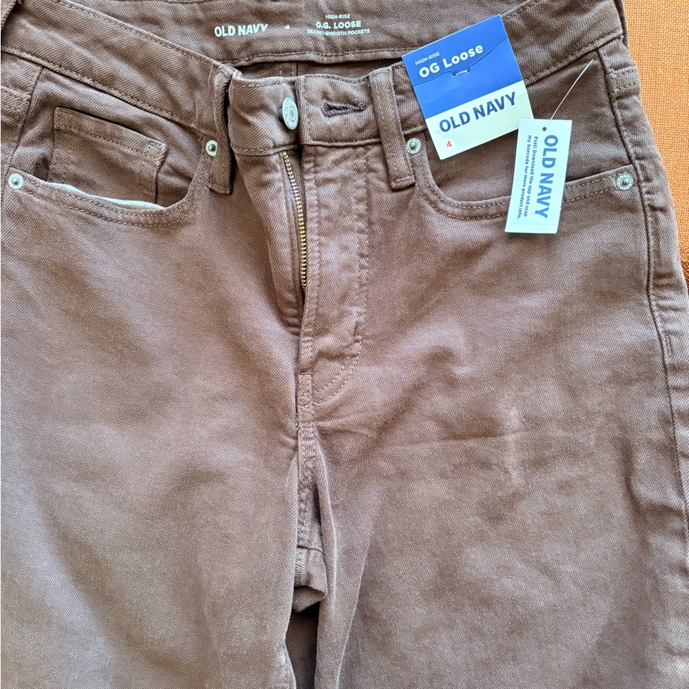Old Navy Chocolate OG Loose Fit Pants